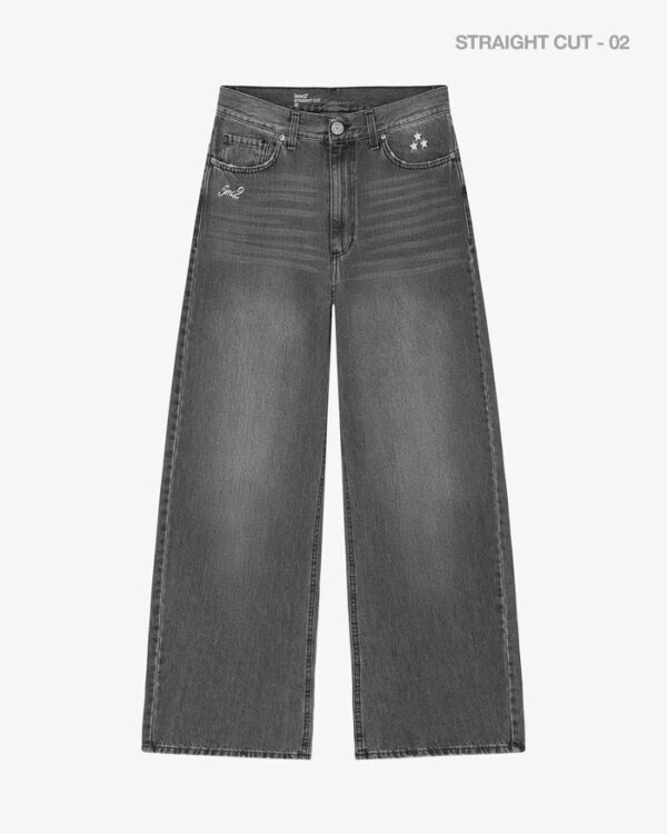 5mc2 Washed Grey Denim Pants